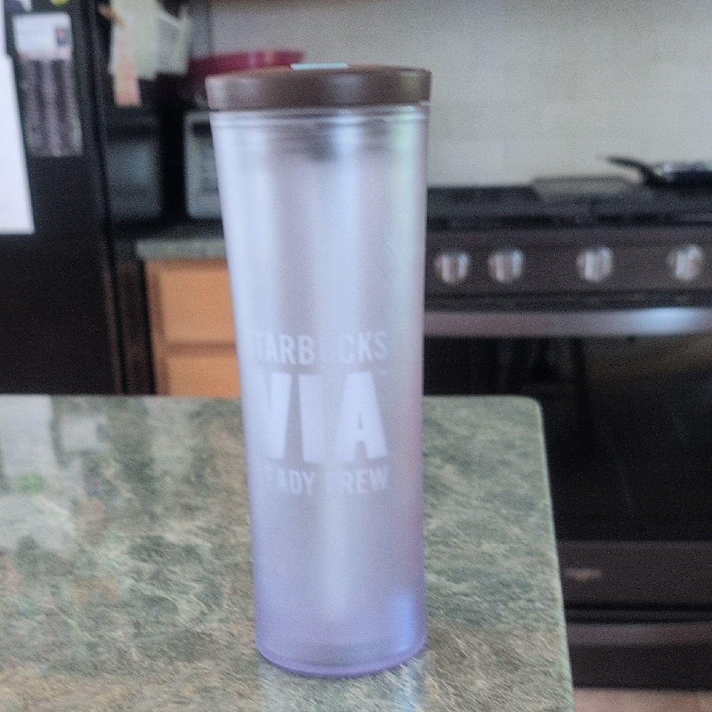 Starbucks VIA Frosted Coffee Tumbler